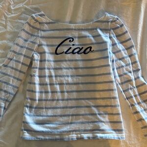 Janie and Jack 'Ciao' Shirt